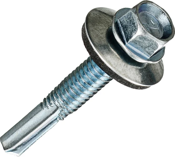 Саморез для крепления проф.листа между собой Скорпион SCORPION Sc K D RS 14  4.8x19, фото 1