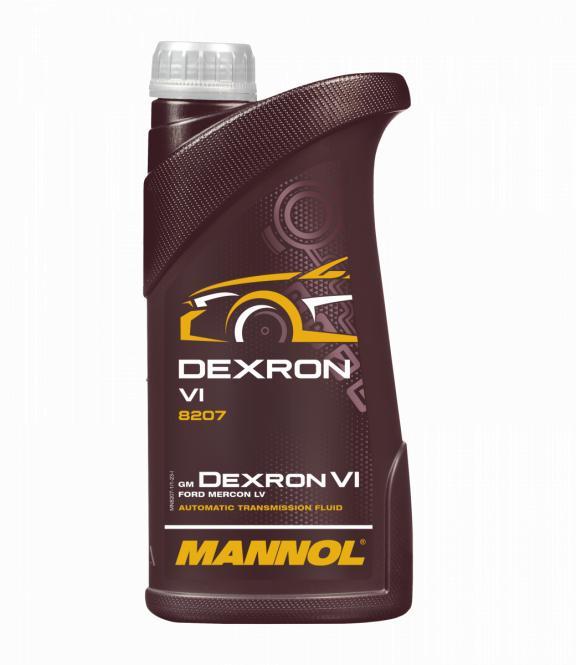 Синтетическое трансмиссионное масло  8207 MANNOL DEXRON 6 1 л.
