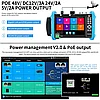 Универсальный тестер видеонаблюдения (IPC-9800 ADH Pro) 7-дюймовый сенсорный экран Retina, разрешение 1920 * 1200, фото 6