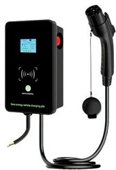 ЭЛЕКТРОМОБИЛЬДЕРГЕ арналған зарядтау станциясы ChargePlus Зарядтау станциялары. CH009A 7KW картасымен белсендіру