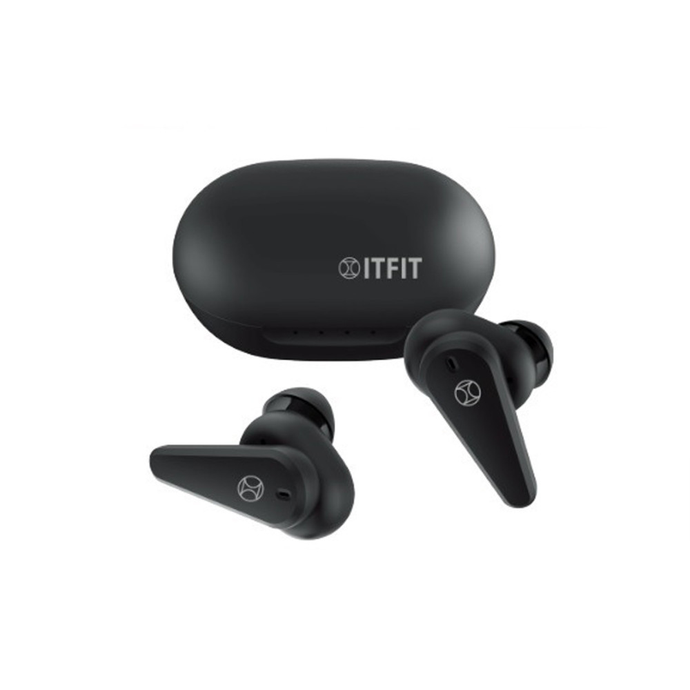 ITFIT Earbuds with Wireless Charging Case WST808 Black
