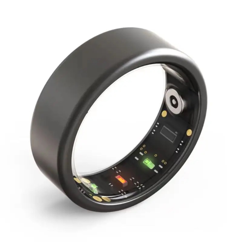 ELEGOAL Smart Ring Deep Grey Size 10
