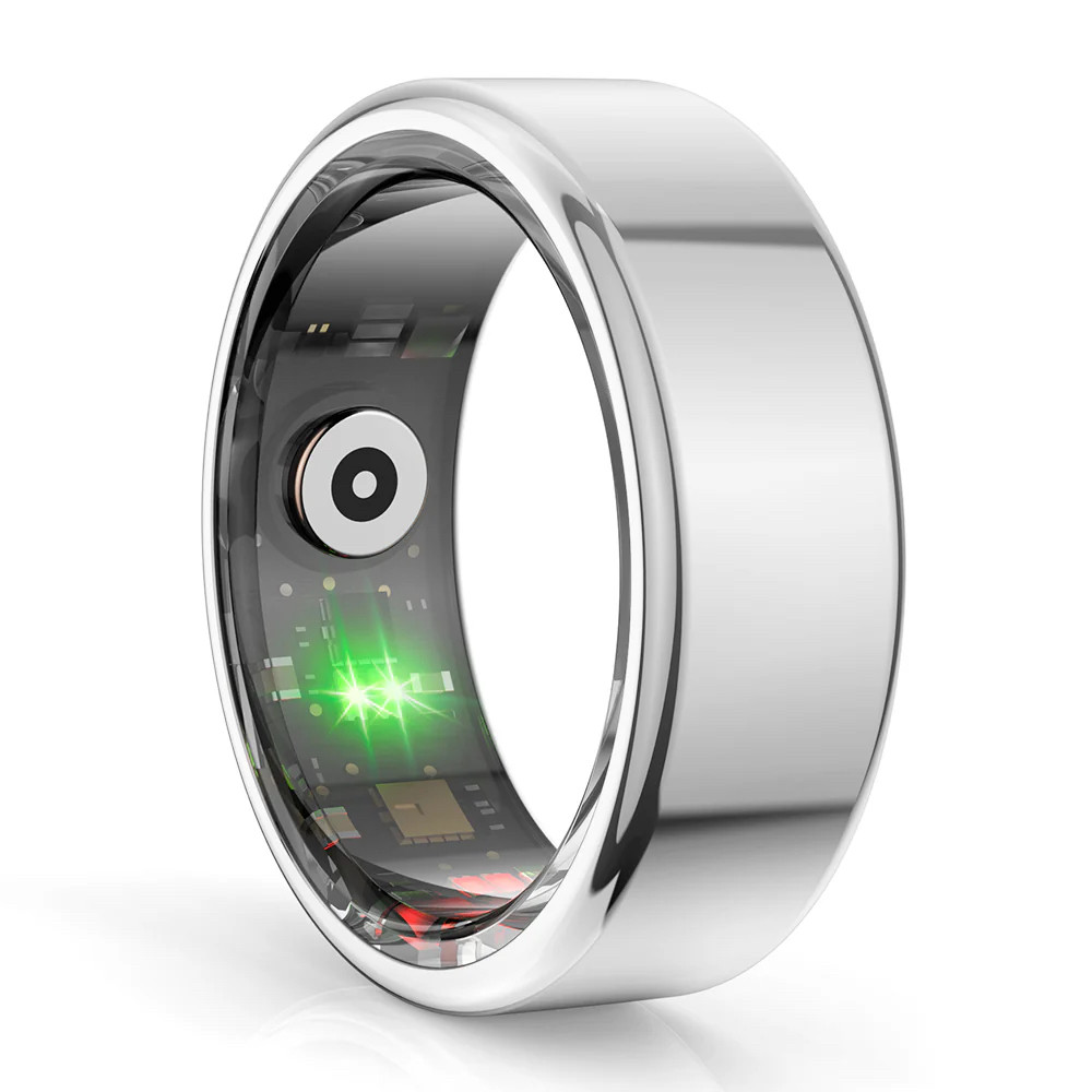 ELEGOAL Smart Ring Silver Size 9