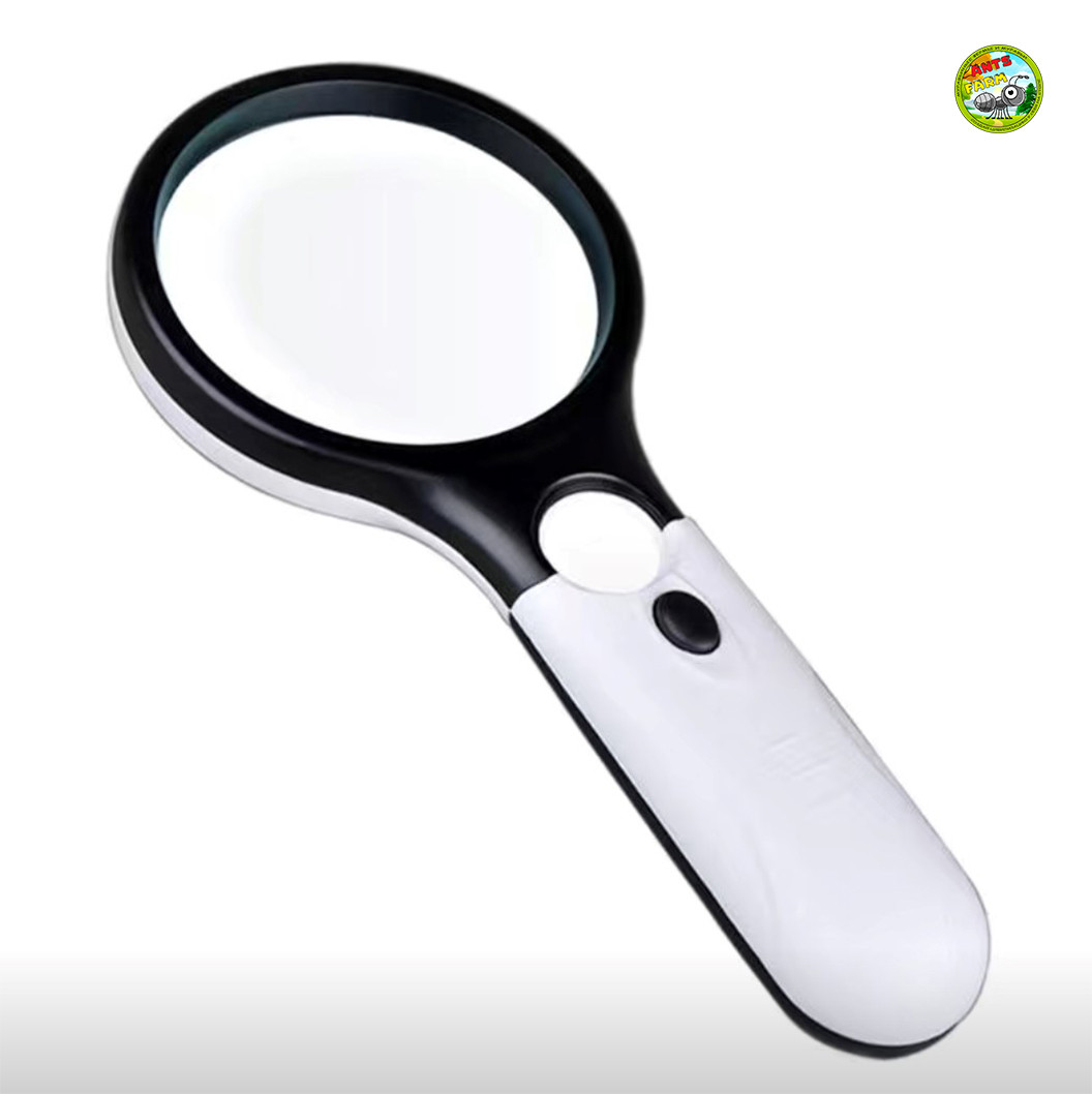 Лупа большая с подсветкой (х10-х20) - фото 1 - id-p123466616