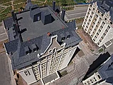 Гибкая черепица ULTRA Самба Шунгит (Темно серый) СБС-модифицированная (Гарантия 50 лет), фото 7