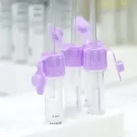 Вакуумные пробирки с К3 ЭДТА, фиолетовая (сиреневая) крышка 0,2 мл, антикоагулянт, микротейнер, с трубочкой, с каппиляром