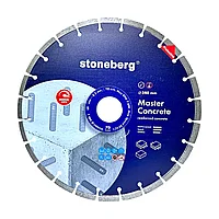 Диск алмазный 350*10*50/ 12 mm MasterConcrete ( переходные кольца на 32/25 4) "STONEBERG"