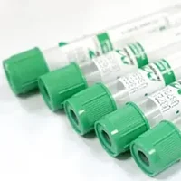 Вакуумная пробирка для плазмы 6 мл с литий гепарином, зелёная крышка, 13×100 мм, стерильная, для плазмолифтинга