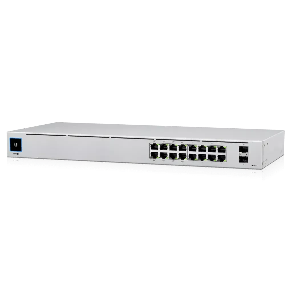 Коммутатор Ubiquiti USW-16-POE