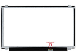 Матрица для ноутбука 15.6" BOE, NT156WHM-N32, WXGA 1366x768, LED, Bracket U/D новая с гарантией