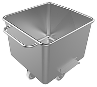 Тележка чан модель ПМ-ФТЧ, V=100л (сталь 304)