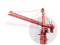 Кран башенный TAUSOGAR QTZ80, грузоподъемностью 8 т