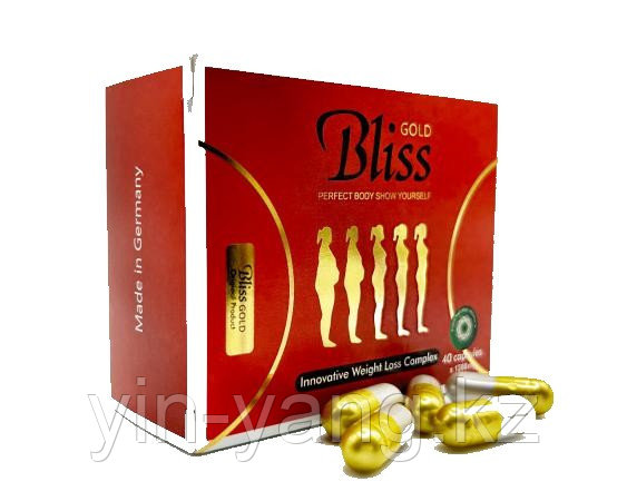 Жиросжигатель для похудения капсулы "Bliss gold", 40 шт