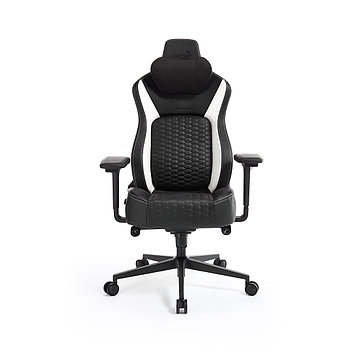 Игровое компьютерное кресло Aerocool CROWN Pro Racer White, фото 1