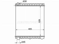 Радиатор Mazda Titan 89-00 / Nissan Atlas F 92-02