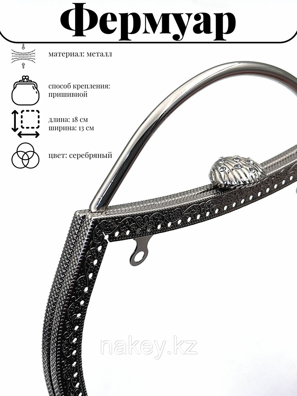 Пришивной фермуар для сумок
