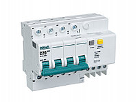 DEKraft 15021DEKВДТ 4Р 20А 30мА тип AC х-ка С ДИФ-101 4,5кА