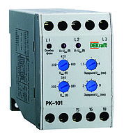 DEKraft 23300DEK Реле контроля фаз 380В тип 01 серии РК-101 Dekraft