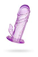 Насадка на пенис TOYFA, TPE, фиолетовая, 13 см 818016-4