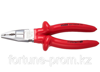 Плоскогубцы комбинированные изолированные 180mm 1000V UNIOR 619176