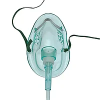 Кислородная маска с трубкой для дыхания и ингаляций, взрослая, детская (неонатальная), одноразовая, мягкий контур, NSMed