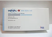 GONAL-F 300 МЕ/0,48 мл раствор для инъекций в предварительно заполненной шприц-ручке, готовой к использованию (GONAL-F 300 IU/0