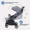 КОЛЯСКА ПРОГУЛОЧНАЯ MOWBABY ATOM Grey, фото 6
