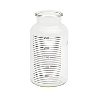 Банка стеклянная 2,5 л для отсасывателя Армед