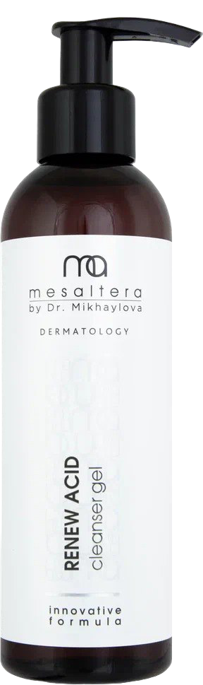 MESALTERA BY DR. MIKHAYLOVA  RENEW ACID CLEANSER 200 МЛ мультикислотный гель для глубокого очищения кожи, фото 1