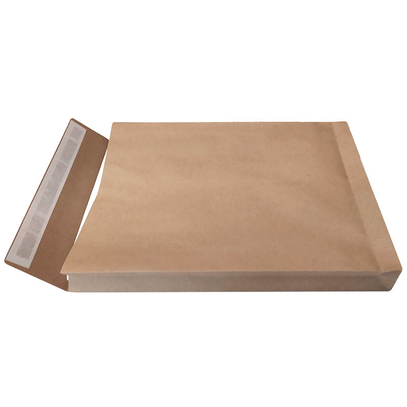 Конверт С4 UltraPac (229х324х40 мм) пакет, с расширением, коричневый