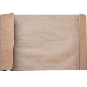 Конверт С4 UltraPac (229х324х40 мм) пакет, с расширением, коричневый, фото 2