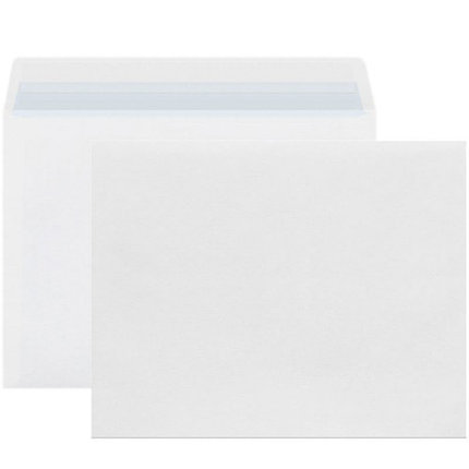 Конверт С4 KurtStrip (229 х 324 мм) белый, удаляемая лента, внутренняя запечатка, фото 1