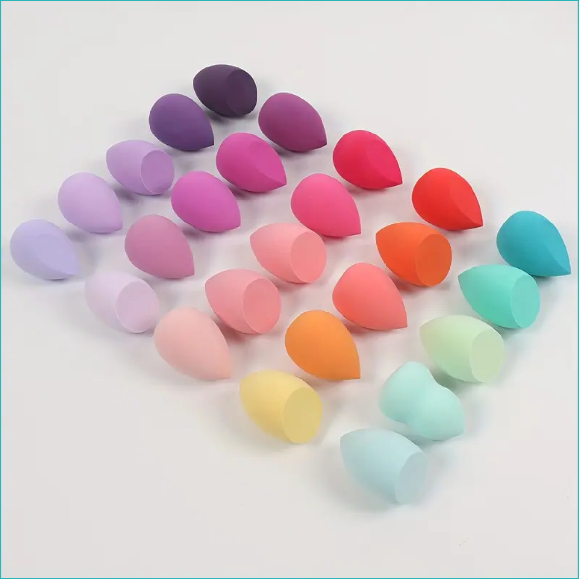 Набор спонжей для макияжа (Multicolor)
