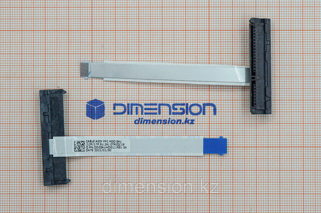 SATA шлейф переходник от жесткого диска, SSD, HDD DD0ZAUHD011 для ACER Aspire A315-55-23 55G A515-44 44G