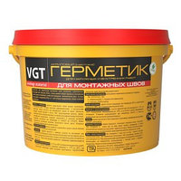 Герметик VGT акриловый для монтажного шва 7 кг