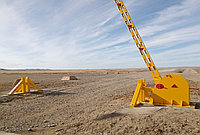 Противотаранный шлагбаум электромеханический с вертикальным подьемом стрелы . категория К-12. производство РК