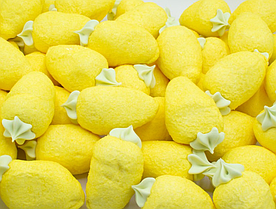 Суфле / Маршмелоу "Лимон c листочком" 0.9 кг /BULGARI Италия/ (ФАСОВКА)