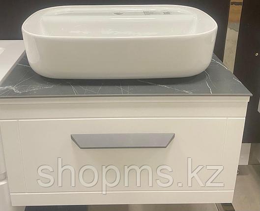 ШКАФ "SIENA" 90 КОНСОЛЬНЫЙ (WHITE-MATT) - ШКАФ ПОД УМ. В К-Т СТ. ***!, фото 1