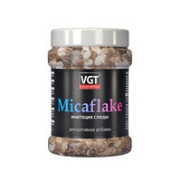 Декоративная добавка VGT Micaflake серебристо-белый 0,09кг
