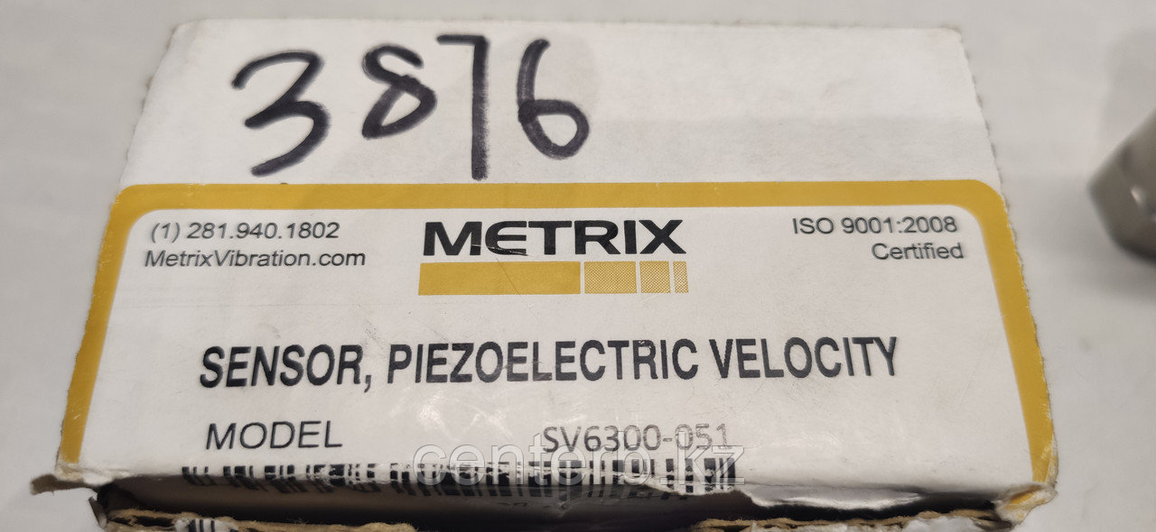 Metrix SV6300-051 Пьезоэлектрический датчик виброскорости. Велосиметр