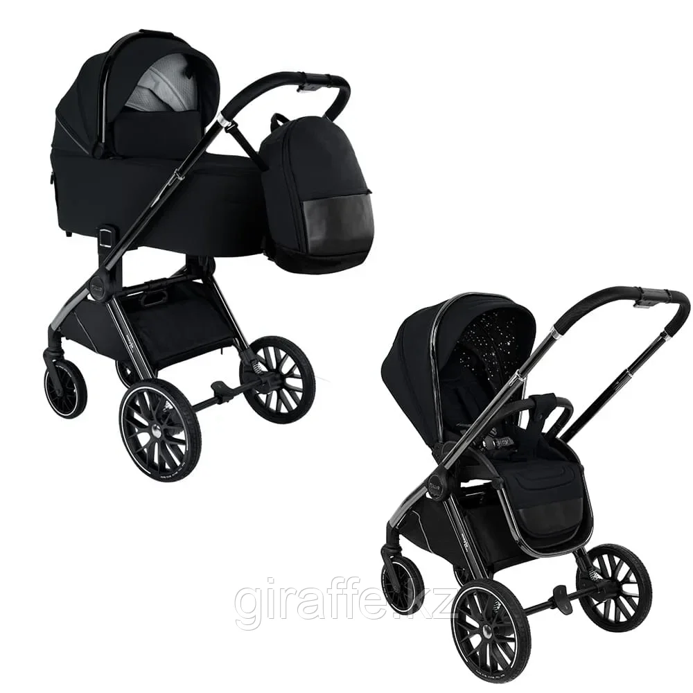 Коляска 2 в 1 Pituso Mayla Luxury Black, фото 1