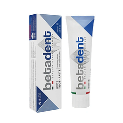 Отбеливающая зубная паста Betadent White, 100 мл