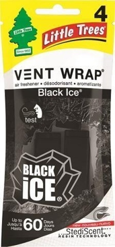 Ароматизатор каучуковый Little Trees CTK-52731 Black Ice, фото 1