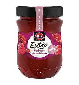 Schwartau Extra желе Малина-Красная смородина, 340 гр