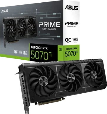 Видеокарта ASUS RTX 5070 Ti Prime OC 16G