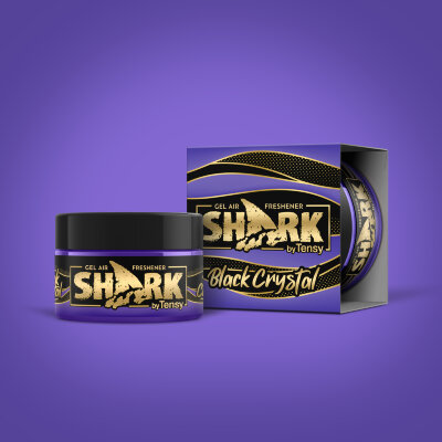 Ароматизатор Tensy Shark чёрный лёд, 75 мл