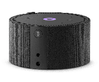 Яндекс.Станция Мини Плюс Черная YNDX-00020 с часами (Умная колонка с голосовым помощником)