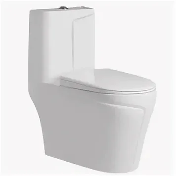 Унитаз с крышкой из полипропилена (модель T6002 O-9011W 4005) Унитаз с крышкой из полипропилена (модель T6002