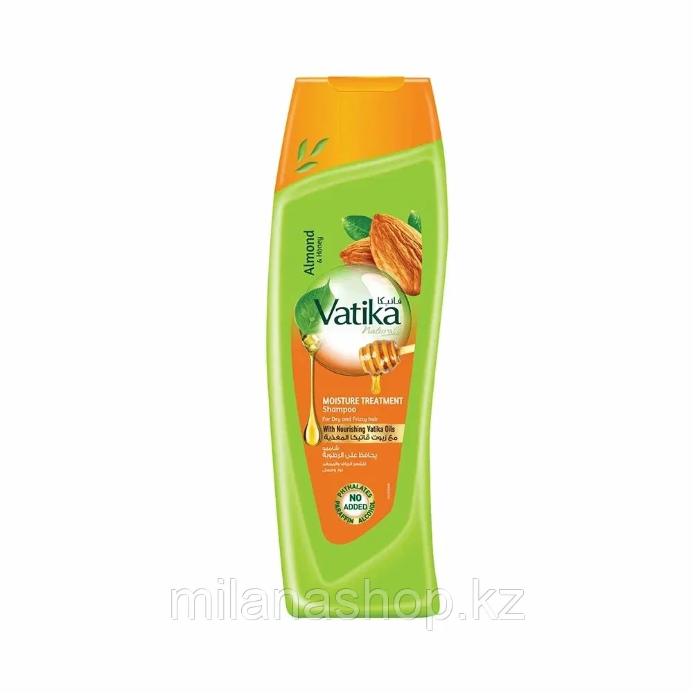 Vatika Almond and Honey - Шампунь Ватика Миндаль с медом 400 мл, фото 1