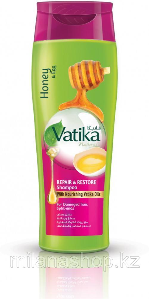 Vatika Honey and EGG - Шампунь с медом и яичным протеином 200 мл, фото 1